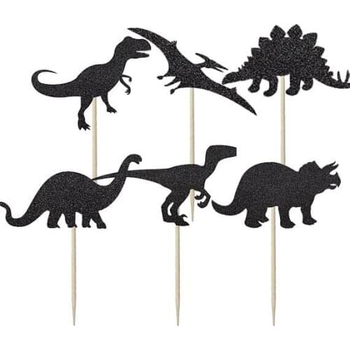 Glitter Ocean Theme sharks Birthday Cupcake Toppers baby shower baptism wedding Party toothpicks