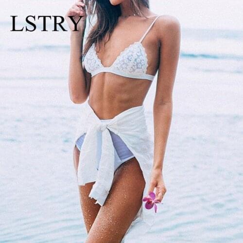 New Sexy Woman Bra Floral Lace Bra Wire Free Bralette Lingerie Lstry Female Seamless Unpadded Transparent Brassiere Intimates