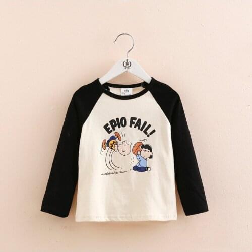 2020 Patchwork Girls T-Shirt Long-sleeve Baby Kids O-neck Bottoming Shirt for Children Clothes New Spring Girl Tops MO3