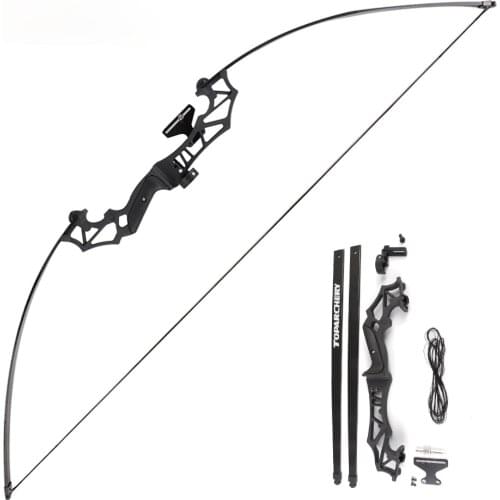 Archery Hunting Recurve Bow Take Down The Bow 40 Pound Bow For Fishing Outdoor Right Hand Shooting Archery Accessories