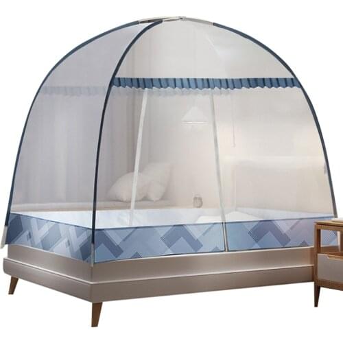 Mongolian yurt mosquito net household free installation mosquito net bed tent mosquito tent
