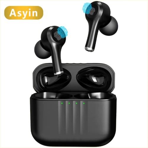 Bluetooth 5.2 Earphones 9D Stereo Sports Waterproof Headphones with Mic Gaming Hifi Earphone Wireless Noise Cancelling Headsets