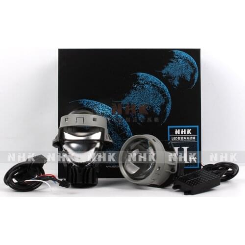 NHK Bi-LED Projector The Second Generation 3.0inch LHD low beam 40W high beam 40W 5500K Led light headlamp car accessories
