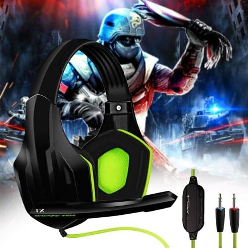New 3D Wired Game Headphone Bass Stereo Professional Computer Gaming Headset With Mic Earphone For Game XBox PS4 PC Laptop 3.5MM