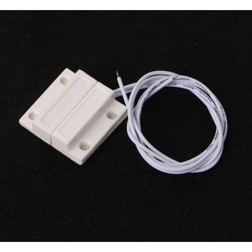 5 Sets MC-38 Wired Door Window Sensor Magnetic Switch Home Alarm System Detector Drop Ship