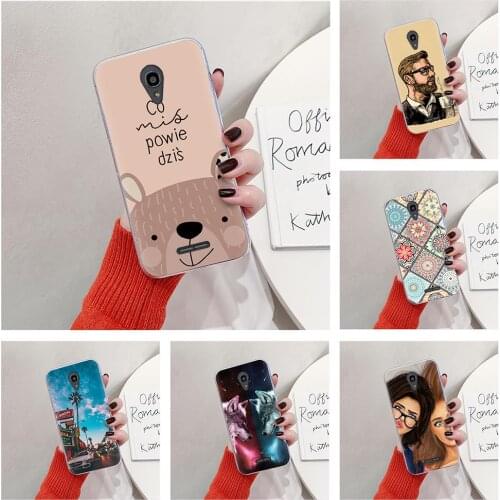 Cute Soft Case Phone Case For Alcatel POP 4 Dirt-resistant Back Cover Anti-knock Durable Soft