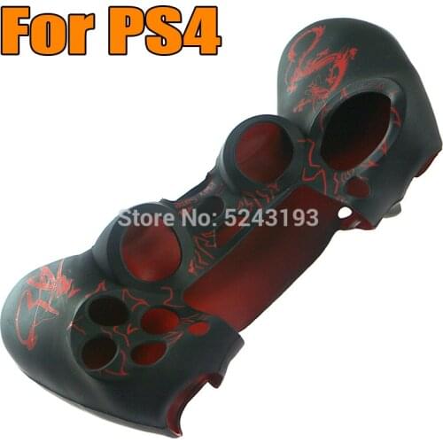 1PCS FOR PS4 New Chinese Dragons Silicone Cover Protection Case for SONY playstation 4 PS4 Controller Skin Dragon Silicone Case