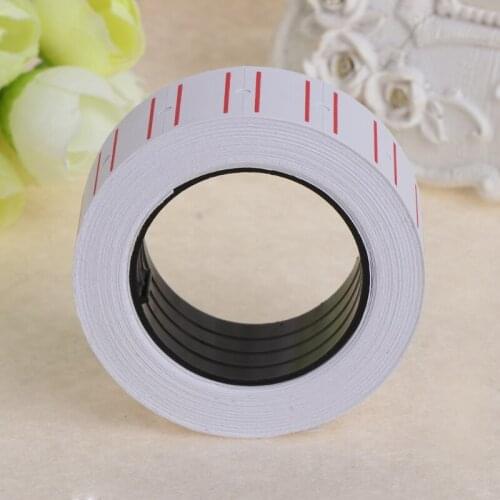 1 Roll(500 Labels) White Self Adhesive Price Label Tag Sticker Office Supplies A6HE