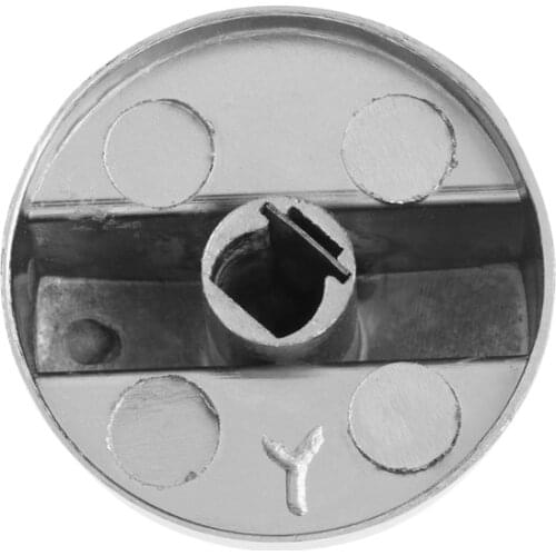 2Pcs Universal Cooker Oven Gas Stove Control Range Knob Switch Replacement Metal