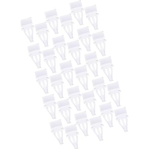 30Pcs 91513-SM4-000 Rocker Panel Moulding Clip Nylon Fit for Honda Accord Acura CL Integra Legend MDX RL RSX TL TSX Vigor