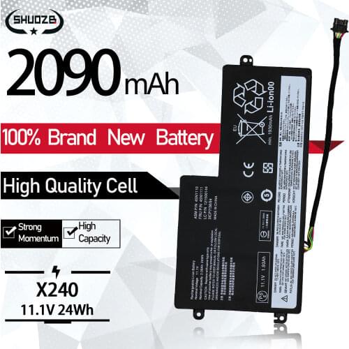 Laptop Battery For Lenovo ThinkPad T440 T440S T450 T450S X240 X250 X260 X270 45N1110 45N1111 45N1112 NEW Internal 11.1V 24WH