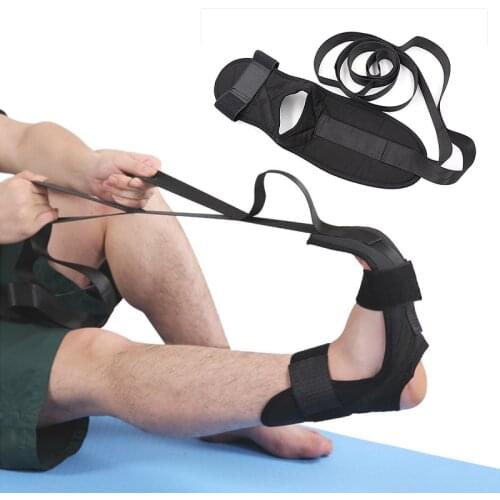 Yoga Accessories Achilles Tendon Ligament Fascia Stretching Belt Ankle Joint Rehabilitation Training Stretching Auxiliary Belt