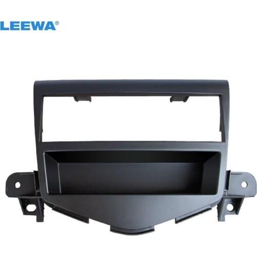 LEEWA 1Din Car Stereo Radio Refitting DVD frame For CHEVROLET Cruze 2009+ Dashboard Panel Fascia Frame Installation Trim Kit