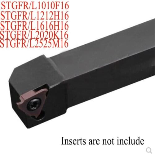 STGFL1212H06/STGFR1212H16/STGFR1616H16/STGFR2020K16 Shallow cutter cylindrical tool Holder Boring Bar cnc tool