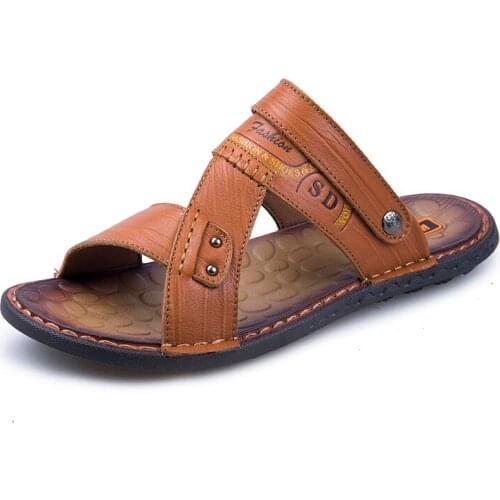 De sandal da ete sandalen erkek outdoor cuir uomo roman shoes cuero bain sandalia leather piel deportivas sandalias sandale man