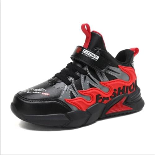 2020 Fall Winter Kids Sneakers Boys Fashion Waterproof Sports Shoes Girl Comfortable Soft Bottom Running Casual Shoes