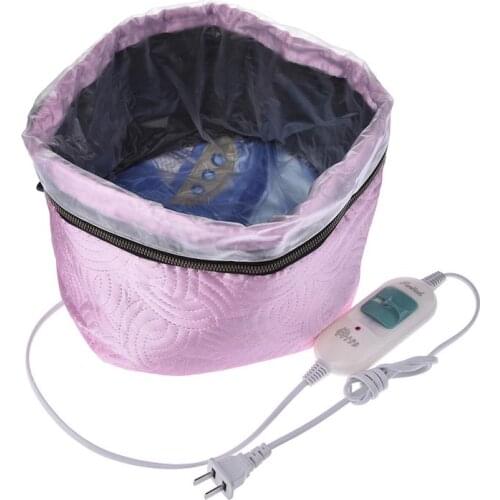 Electric Hair Thermal Treatment Beauty Steamer SPA Nourishing Hair Care Cap Waterproof Anti-electricity Control Heating US Plug