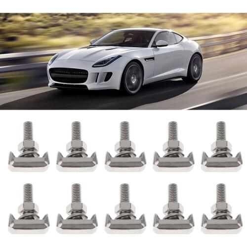 M5x0.8 Auto Car Battery Terminal T-Bolt Stainless Steel Thread For GM VW Audi BMW Etc 1.06x0.87x0.43 Inch Car Accessories
