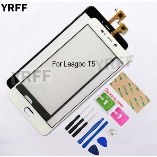 5.5'' Mobile Touch Screen For Leagoo T5 T5C Touch Screen Digitizer Touch Panel Replacement Front Glass Lens Sensor