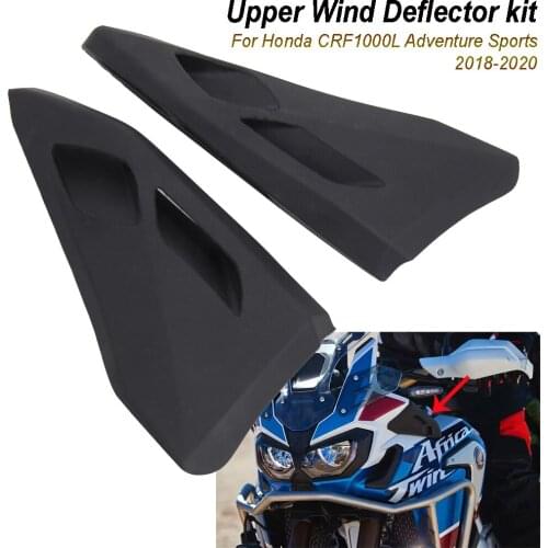 New CRF 1000 L For Honda CRF1000L Africa Twin Adventure Sports Motorcycle Upper and Lower Wind Deflector 2018 2019 2020