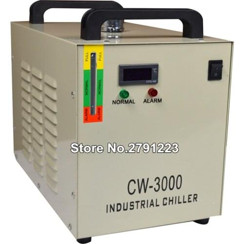 9L Industrial Water Chiller Cooler For CNC/Laser Engraver Engraving Machine 110V/220V for Cooling Co2 Glass Laser Tube Under