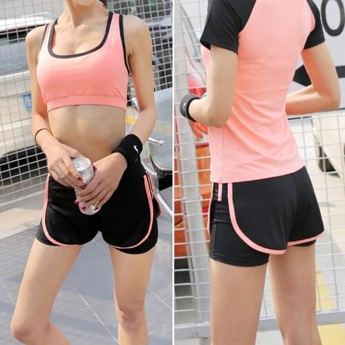 Running Training Cycling Yoga Shorts for Women 2021 Fashion Black Gray Orange Green Trousers Skin-friendly Breathable Bottoms