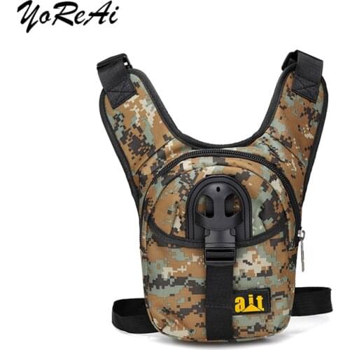 Waterproof 2021 A Camouflage Foot Bag Mens Motorcycle Leg Bags Multi functional Waist Hip Belt Pouch New Outdoor Riding Pack