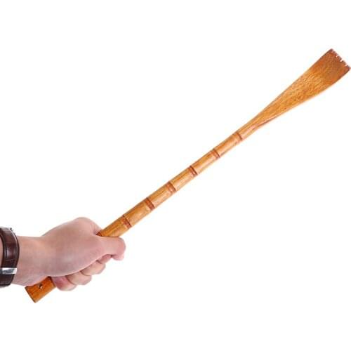 1Pcs Back Scratcher Long Wooden Back Scratcher Scratching Massager Back Scratcher Body Massage Bamboo Relief Hackle Itch Health