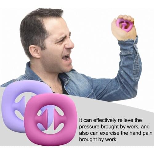 1PC stress Finger Hand Grip Autism Special Needs Stress Reliever Anxiety Relief Toys Extrusion Sensory Pinching Ball Fidget Toy