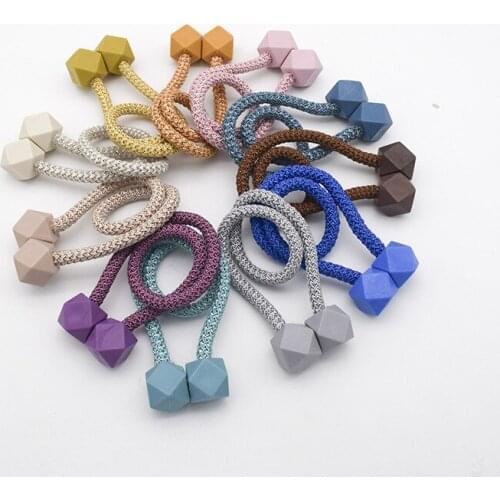 2 Pieces Magnetic Curtain Tie Back Curtain Holder Curtain Braclets for Home and Office Decoration