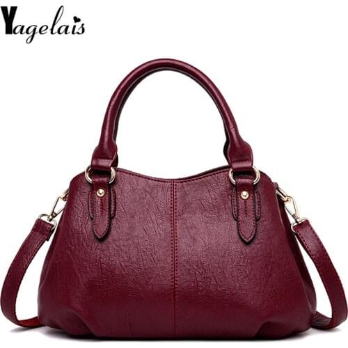 2019 Leather Luxury Handbags Designer handbags Brand Designer High Quality Women Shoulder Bag Female Crossbody Messenger Bag