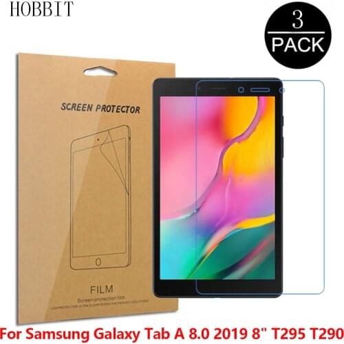 3Pcs For Samsung Galaxy Tab A 8.0 2019 8" T295 T290 Tablet Screen Protector 0.15mm Nano Scratch Proof Explosion-proof Film