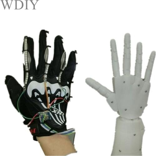 Bionic mechanical finger robot DIY teaching equipment plastic printing customized sample