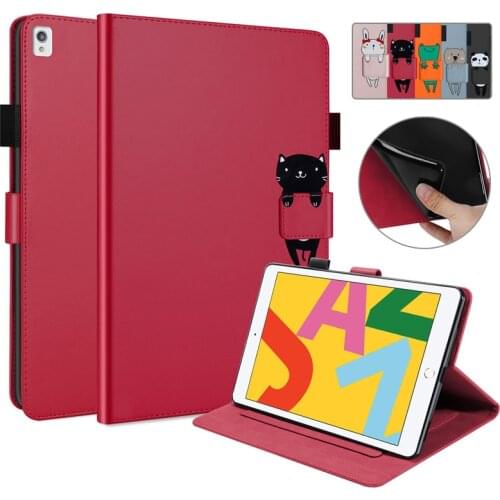 For iPad 8th Generation Case 10 2 Inch Kawaii Cartoon Flip Wallet Tablet For iPad 10.2 Case 2020 2019 Coque For iPad 8 7 7th Gen