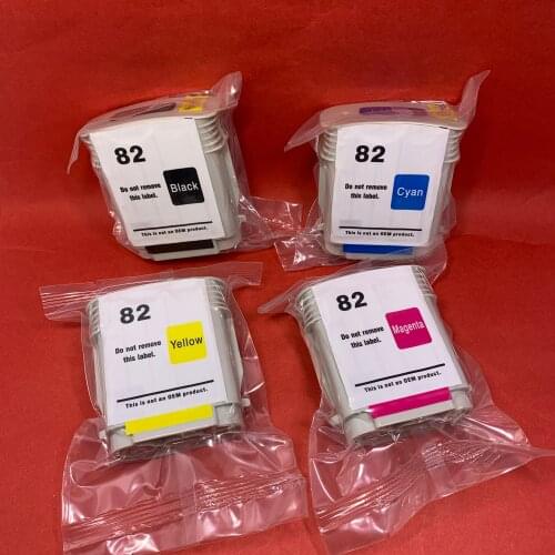 YOTAT 82XL Compatible ink cartridge for HP 82 XL HP82 for HP Designjet 10ps/20ps/120nr/50ps/500/510/800/815/820
