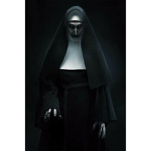D0354 The Nun Hot Horror Movie Silk Fabric Poster Art Decor Indoor Painting Gift