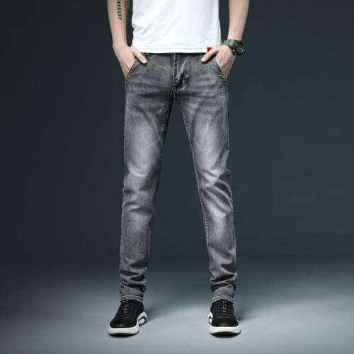 Men Stretchy Denim Skinny Jeans mens 2020 New Spring Autumn Brand Classic High Quality Cotton trousers Fashion Jean 7 Color