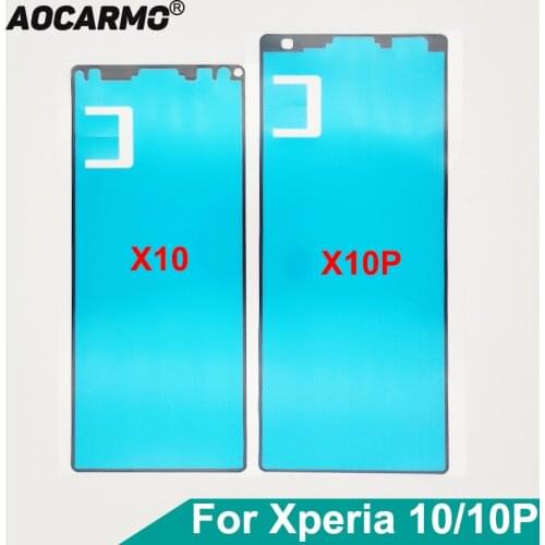 Aocarmo Front LCD Adhesive Display Screen Sticker Glue Tape For SONY Xperia 10 i3113/23 i4113/93 10P Plus i3213/23 i4213/93