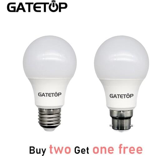 Buy 2 get 1 free Led Bulb A60 9w E27 B22 Super Bright 3000/6000k Energy Saving Lamp For Home Office Interior Decoration