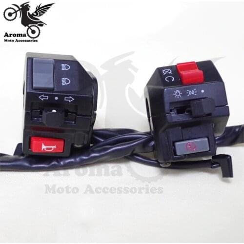 Multi function control universal motocross ATV Off-road dirt pit bike scooter hot motorbike switch motorcycle handlebar switches