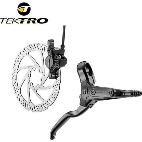 MTB Road Bike Hydraulic Disc Brake Brake Oil Disc Integrated Cylinder Double Piston Mountain Hydraulic Disc Brake Brake Set