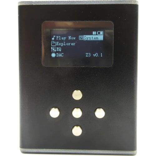 New DIY Zishan Z3 0.96 inch OLED Lossless Music MP3 HiFi Music Player DAC CS43198 Support Headphone Amplifier DSD hard solution