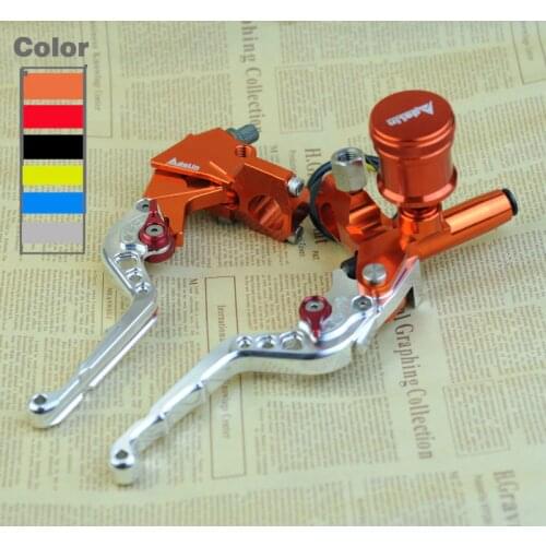 Motorcycle Brake Pump set Motorbike line lever handlebar piston master cylinder for honda yamaha kawasaki suzuki cable Clutch