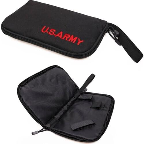 Hunting Universal Tactical Nylon Pistol Bag Case Holster Belt Gun Holster Bag Pouch Airsoft Gun Glock 17 19 G2C Makarov Bag