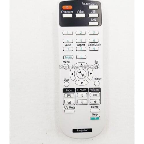 Original remote control for EPSON PowerLite S18+/W15+/W18+/X24+ 97/98/99W/955W Home Cinema 710HD 707 projectors