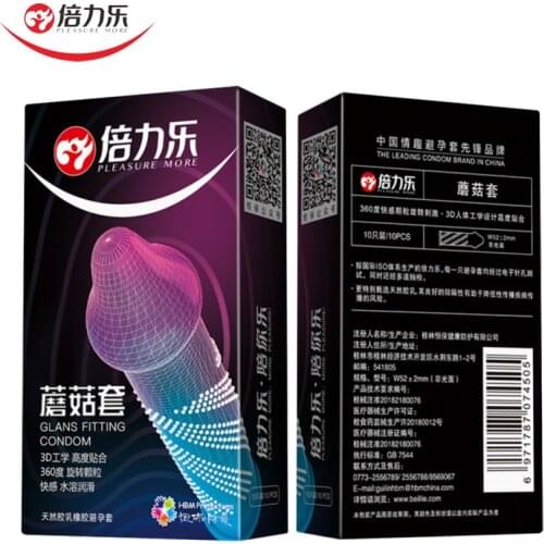 G-Spot Condom For Big Glans Spike Condoms For Men No Teat End 360 Degree Ridded Penis Sleeve Cock Sleeve Sex Product For Adults