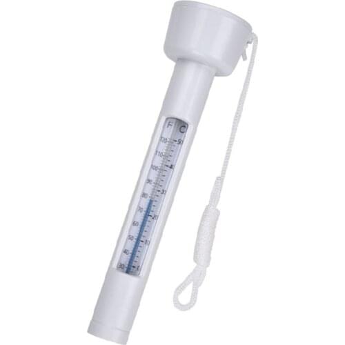 Durable Outdoor Swimming Pool Water Thermometer Dedicated Pool Temperature Tester Pond Floating Water Analysis Instruments