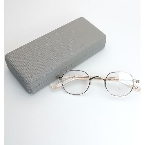 Titanium 2021 Pink Eyeglasses Thick Men Eyewear for Women Eye Glasses