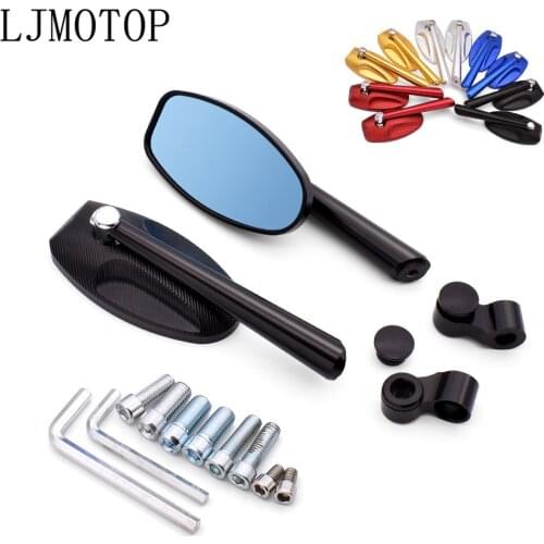 Universal Motorcycle Rear View Mirror CNC Billet Side Mirrors For Suzuki GSXR GSX-R 600 750 1000 K1 K2 K3 K4 K5 K6 K7 K8 K9