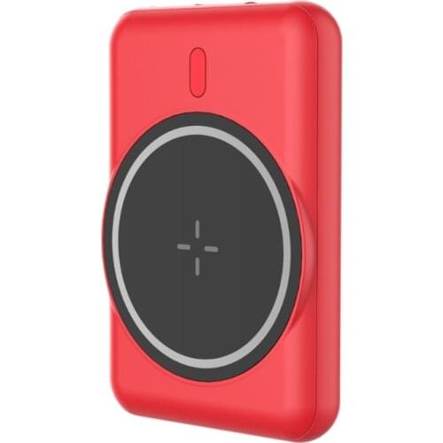 Power Bank 5000mAh Magnetic Fast Wireless Powerbank USB C Quick Charging External Battery Charger for i-Phone 12 Pro